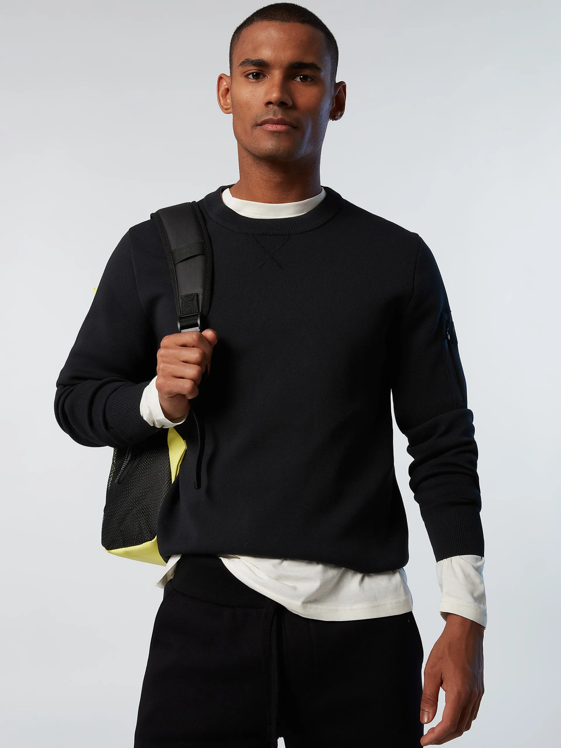 North Sails Felpa in cotone e poliestere*Uomo Outlet|Felpe