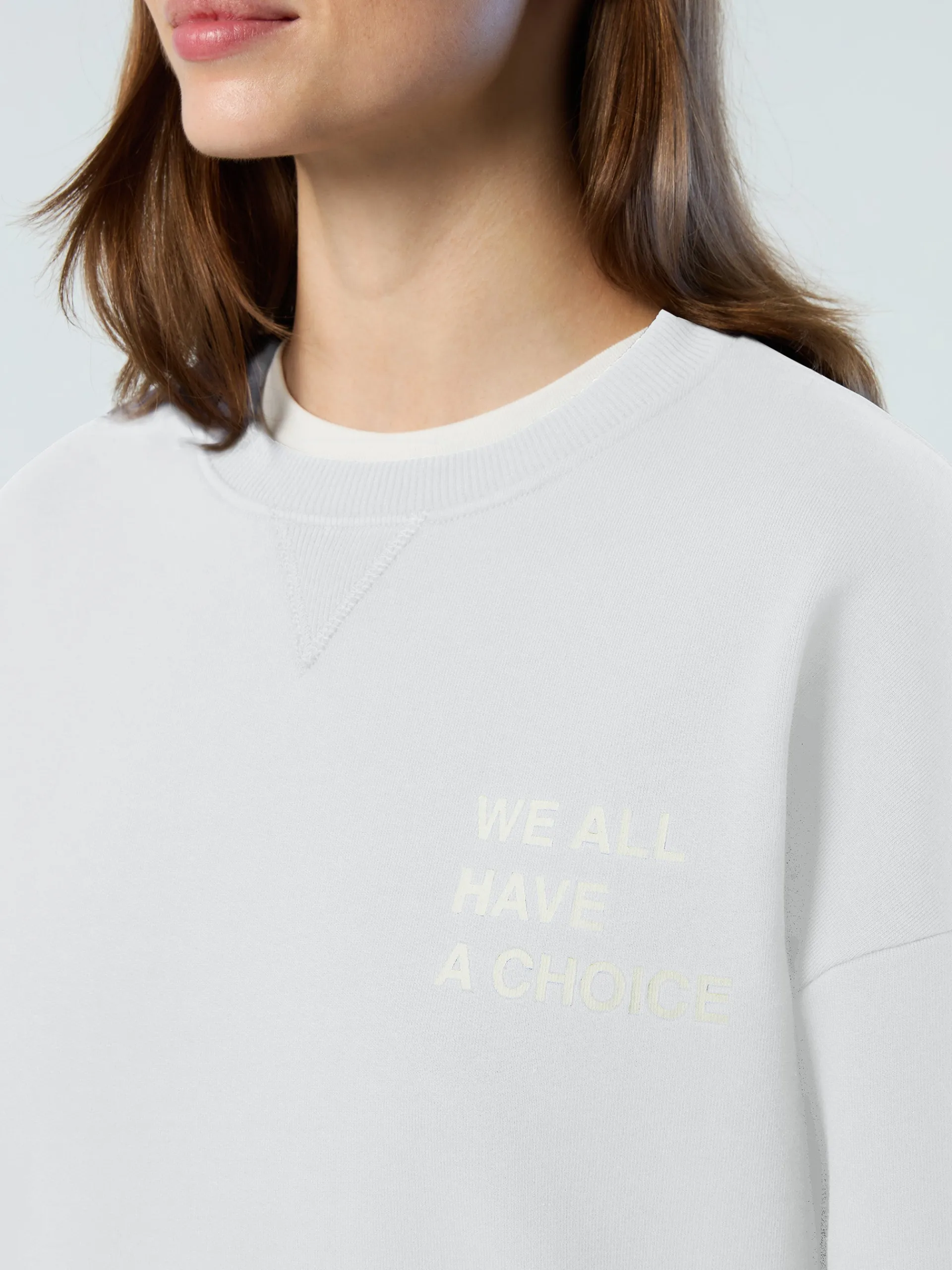 North Sails Felpa in cotone organico*Donna Outlet|Felpe