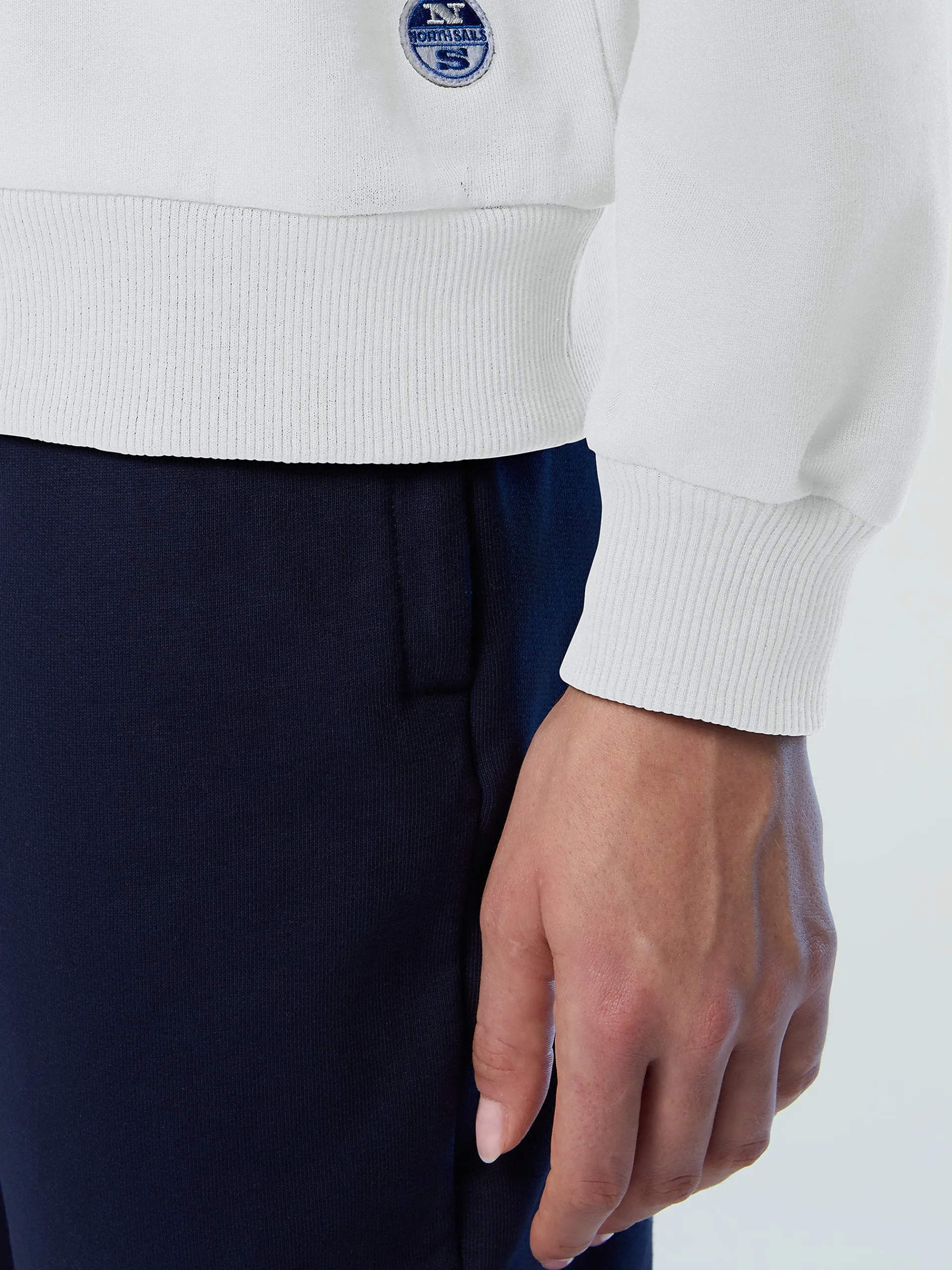 North Sails Felpa in cotone organico*Donna Outlet|Felpe