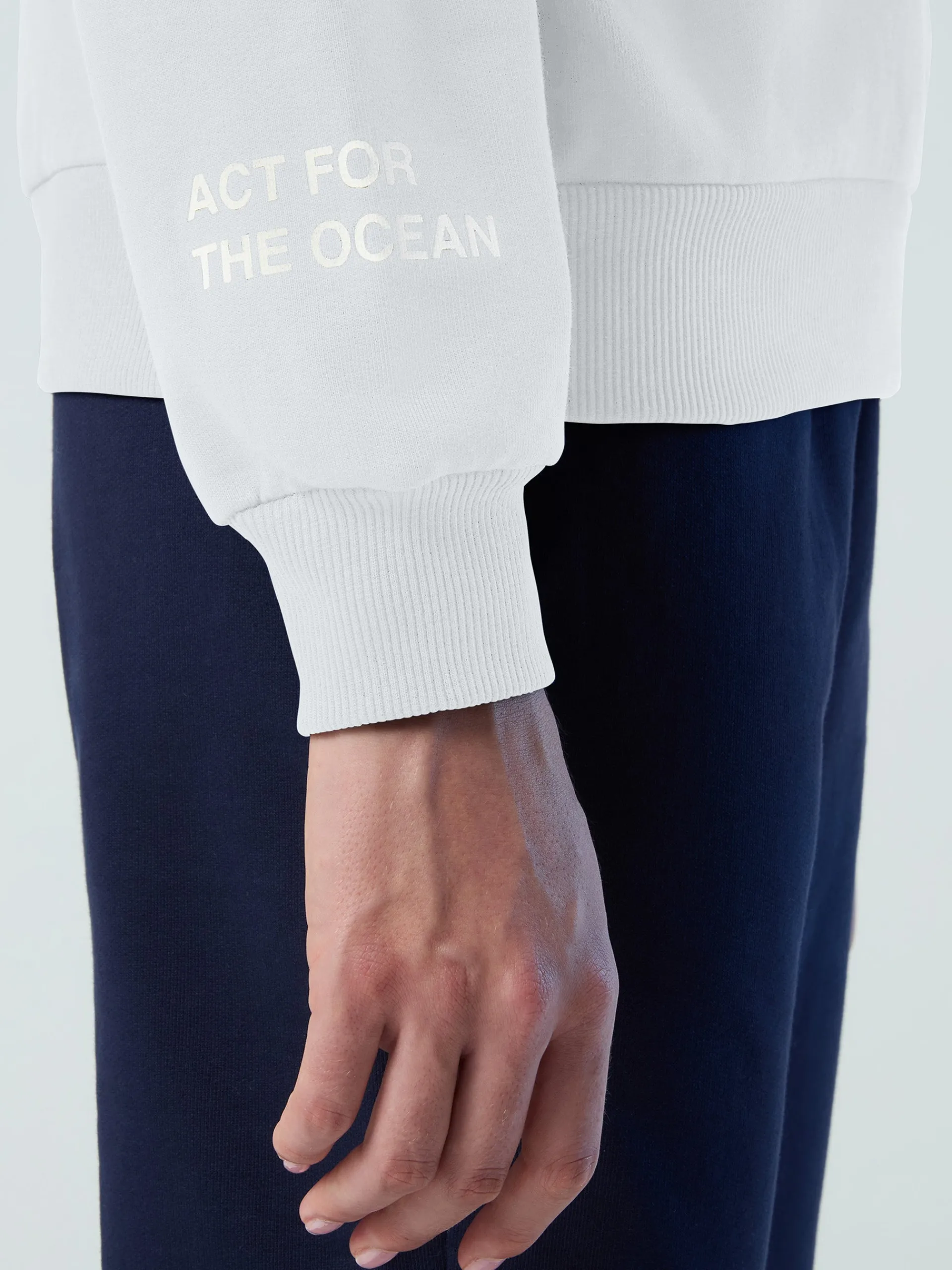 North Sails Felpa in cotone organico*Donna Outlet|Felpe