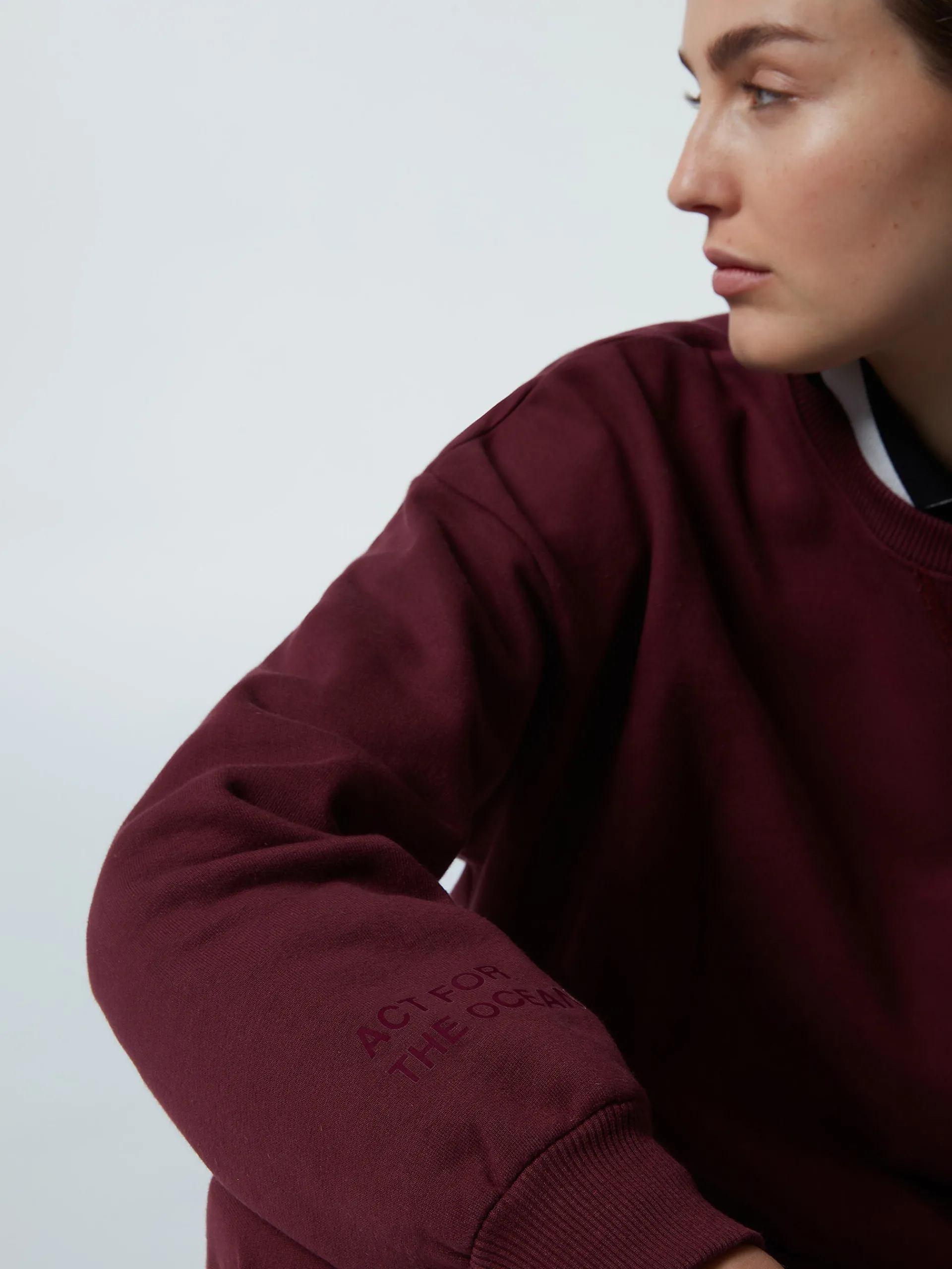 North Sails Felpa in cotone organico*Donna Outlet|Felpe