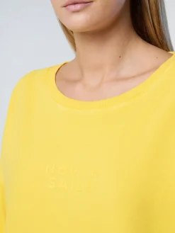 North Sails Felpa in cotone organico*Donna Outlet|Felpe