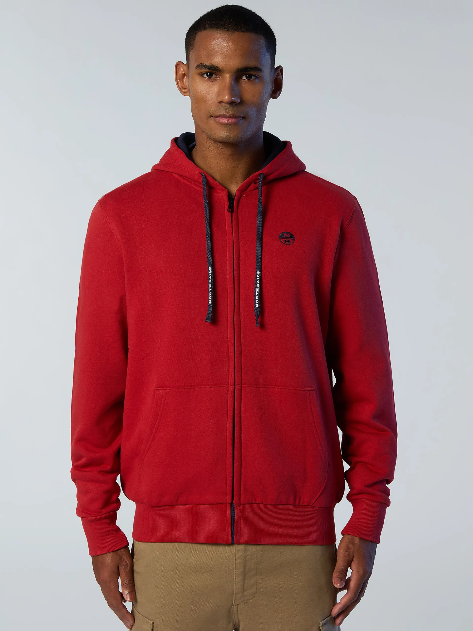 North Sails Felpa in cotone organico*Uomo Outlet|Felpe