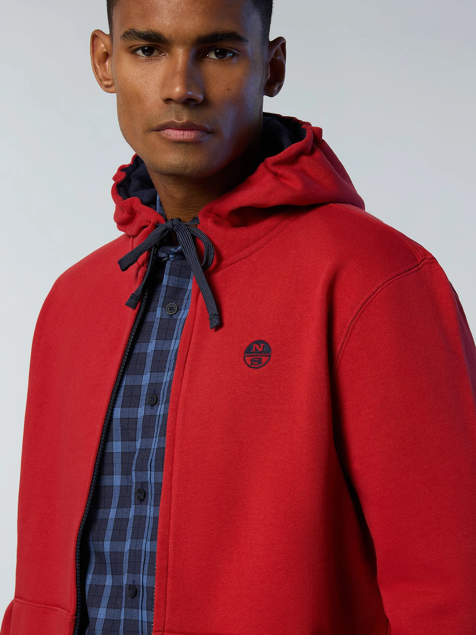 North Sails Felpa in cotone organico*Uomo Outlet|Felpe