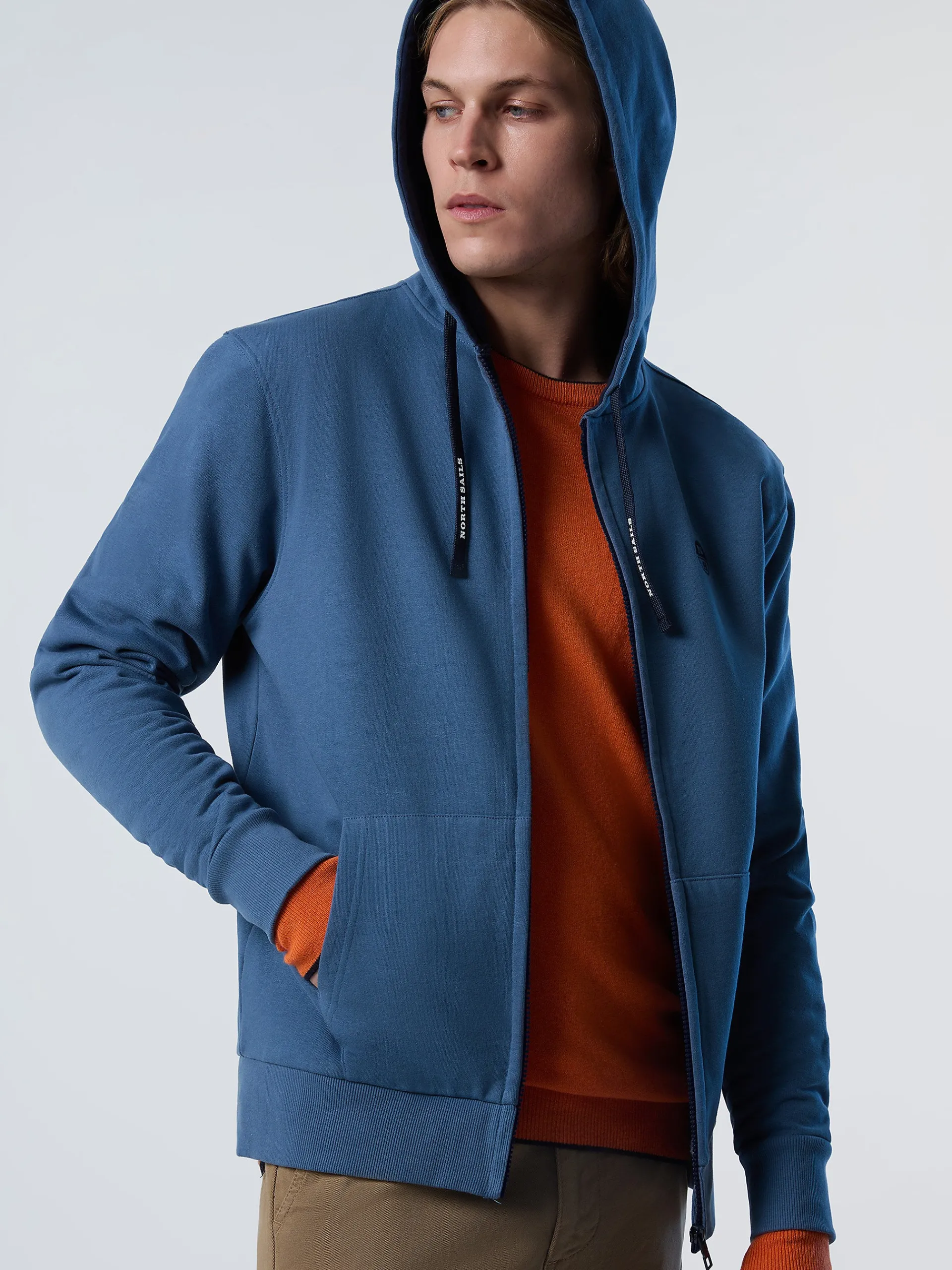 North Sails Felpa in cotone organico*Uomo Outlet|Felpe