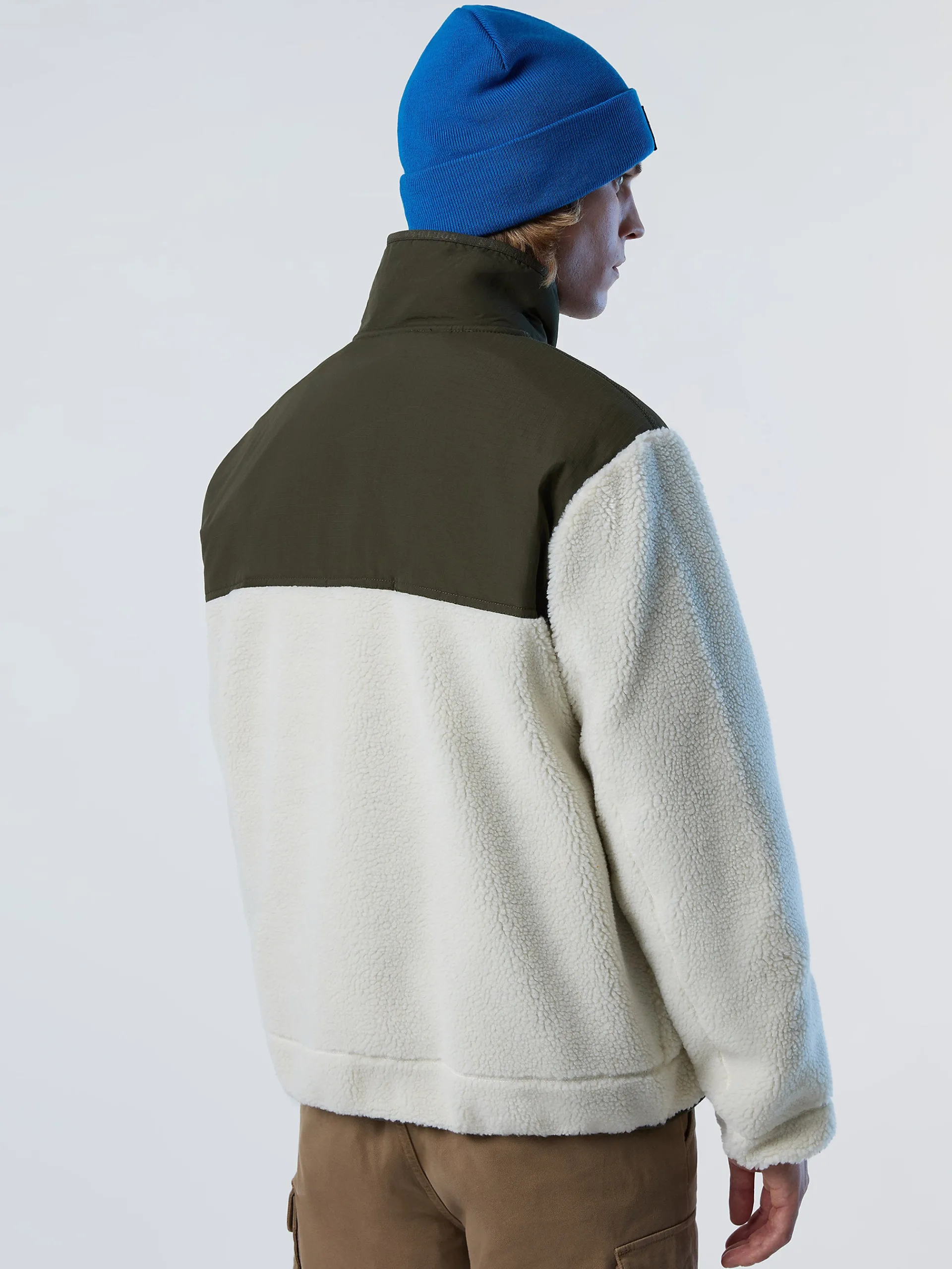 North Sails Felpa in pile e ripstop*Uomo Outlet|Felpe