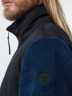 North Sails Felpa in pile e ripstop*Uomo Outlet|Felpe