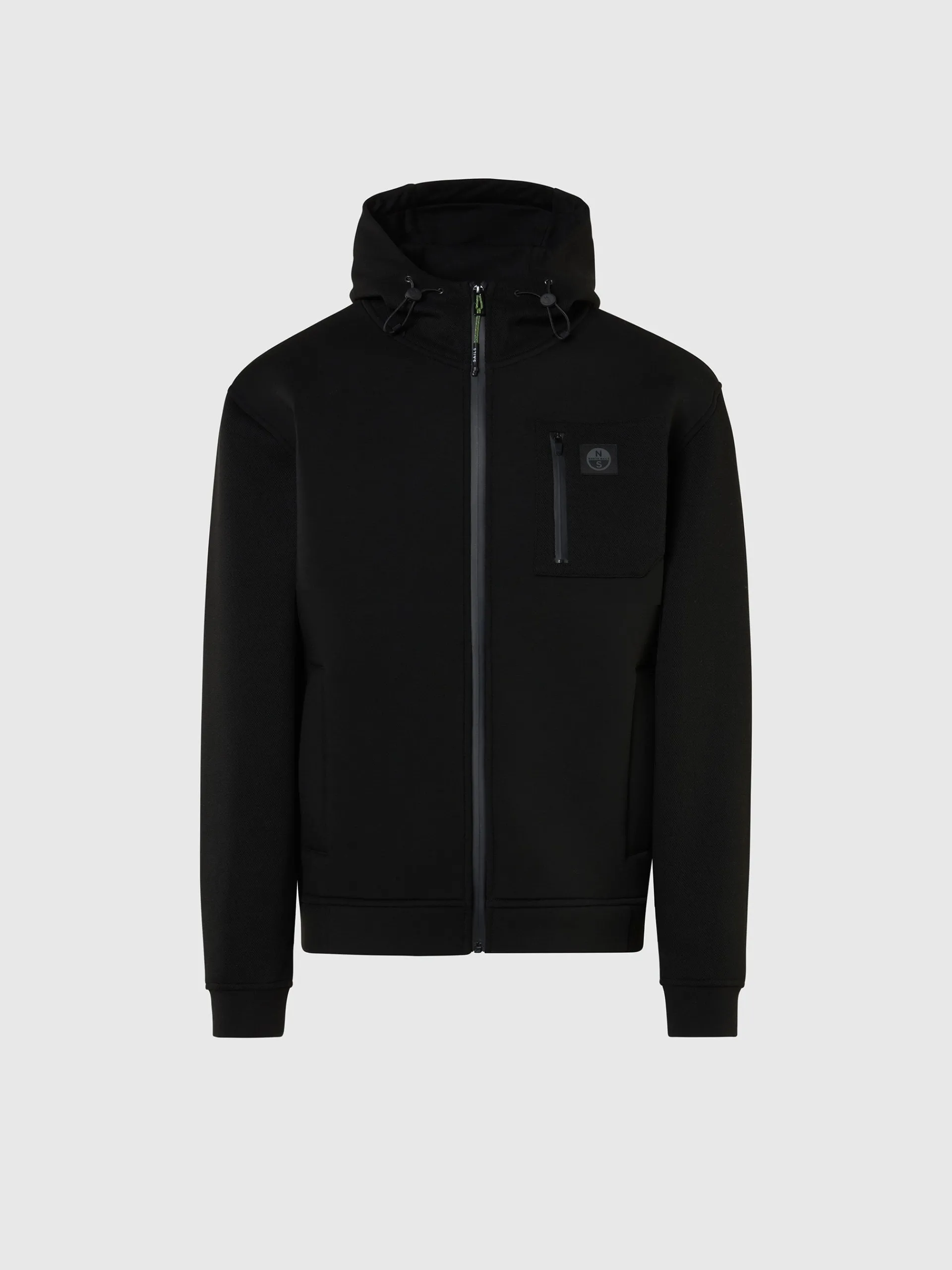 North Sails Felpa in scuba con cappuccio*Uomo Felpe