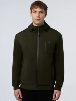 North Sails Felpa in scuba con cappuccio*Uomo Felpe