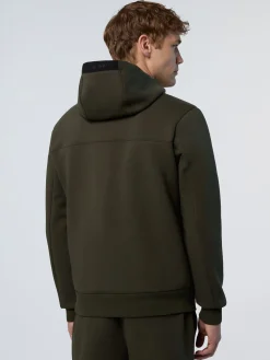 North Sails Felpa in scuba con cappuccio*Uomo Felpe