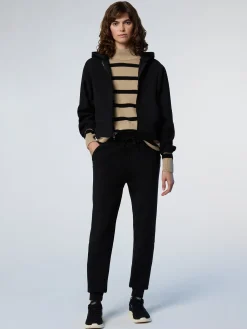 North Sails Felpa in scuba con cappuccio*Donna Felpe