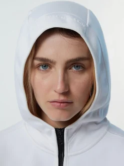 North Sails Felpa in scuba con cappuccio*Donna Outlet|Felpe