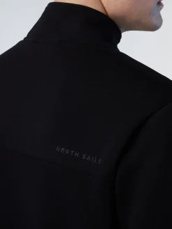 North Sails Felpa in scuba con mezza zip*Uomo Felpe