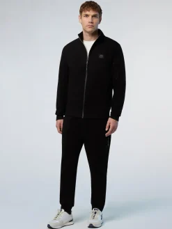 North Sails Felpa in scuba con zip*Uomo Shop By Look|Felpe