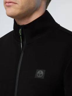 North Sails Felpa in scuba con zip*Uomo Shop By Look|Felpe