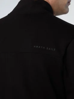 North Sails Felpa in scuba con zip*Uomo Shop By Look|Felpe