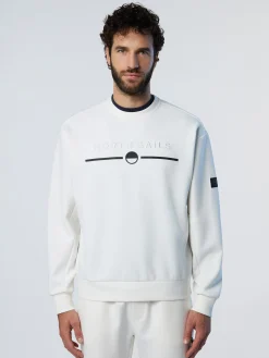 North Sails Felpa scuba con stampa a rilievo*Uomo Felpe