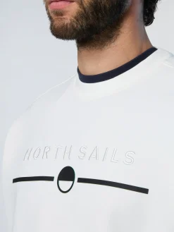 North Sails Felpa scuba con stampa a rilievo*Uomo Felpe