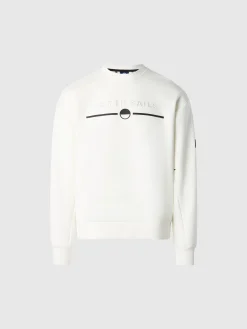 North Sails Felpa scuba con stampa a rilievo*Uomo Felpe