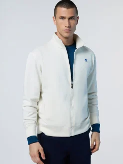 North Sails Full-zip sweatshirt with logo*Uomo Felpe