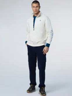 North Sails Full-zip sweatshirt with logo*Uomo Felpe