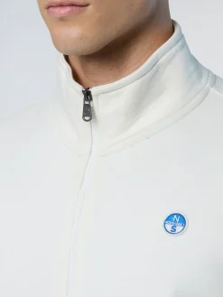 North Sails Full-zip sweatshirt with logo*Uomo Felpe