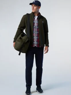 North Sails Full-zip sweatshirt with logo*Uomo Felpe