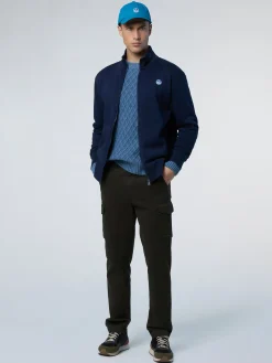 North Sails Full-zip sweatshirt with logo*Uomo Felpe