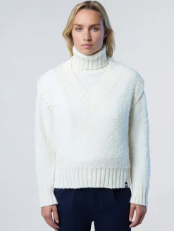 North Sails Gilet in bouclé con scollo a V*Donna Shop By Look|Maglioni E Cardigan