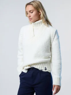 North Sails Gilet in bouclé con scollo a V*Donna Shop By Look|Maglioni E Cardigan