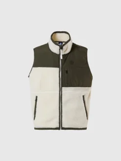 North Sails Gilet in pile e ripstop*Uomo Outlet|Outlet