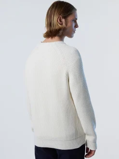 North Sails Maglia girocollo a costine*Uomo Outlet|Maglioni E Cardigan