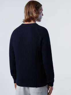 North Sails Maglia girocollo a costine*Uomo Outlet|Maglioni E Cardigan