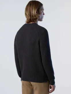 North Sails Maglia girocollo a costine*Uomo Outlet|Maglioni E Cardigan