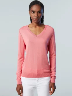 North Sails Maglia in aloe con collo a V*Donna Outlet