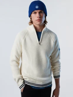 North Sails Maglia in lana con mezza zip*Uomo Outlet|Maglioni E Cardigan