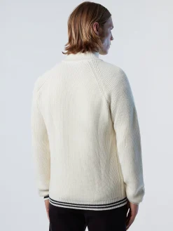 North Sails Maglia in lana con mezza zip*Uomo Outlet|Maglioni E Cardigan