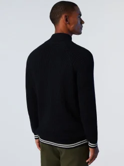 North Sails Maglia in lana con mezza zip*Uomo Outlet|Maglioni E Cardigan