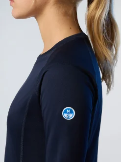 North Sails Maglia tecnica a maniche lunghe Regatta FW*Donna T-shirts