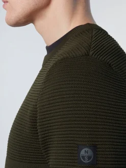 North Sails Maglione con lavorazione grafica*Uomo Maglioni E Cardigan