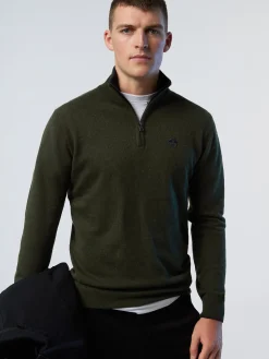 North Sails Maglione con mezza zip*Uomo Maglioni E Cardigan