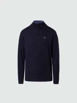 North Sails Maglione con mezza zip*Uomo Maglioni E Cardigan