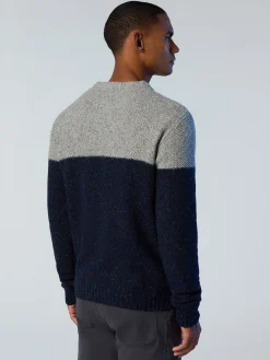 North Sails Maglione con motivo color block*Uomo Outlet|Maglioni E Cardigan