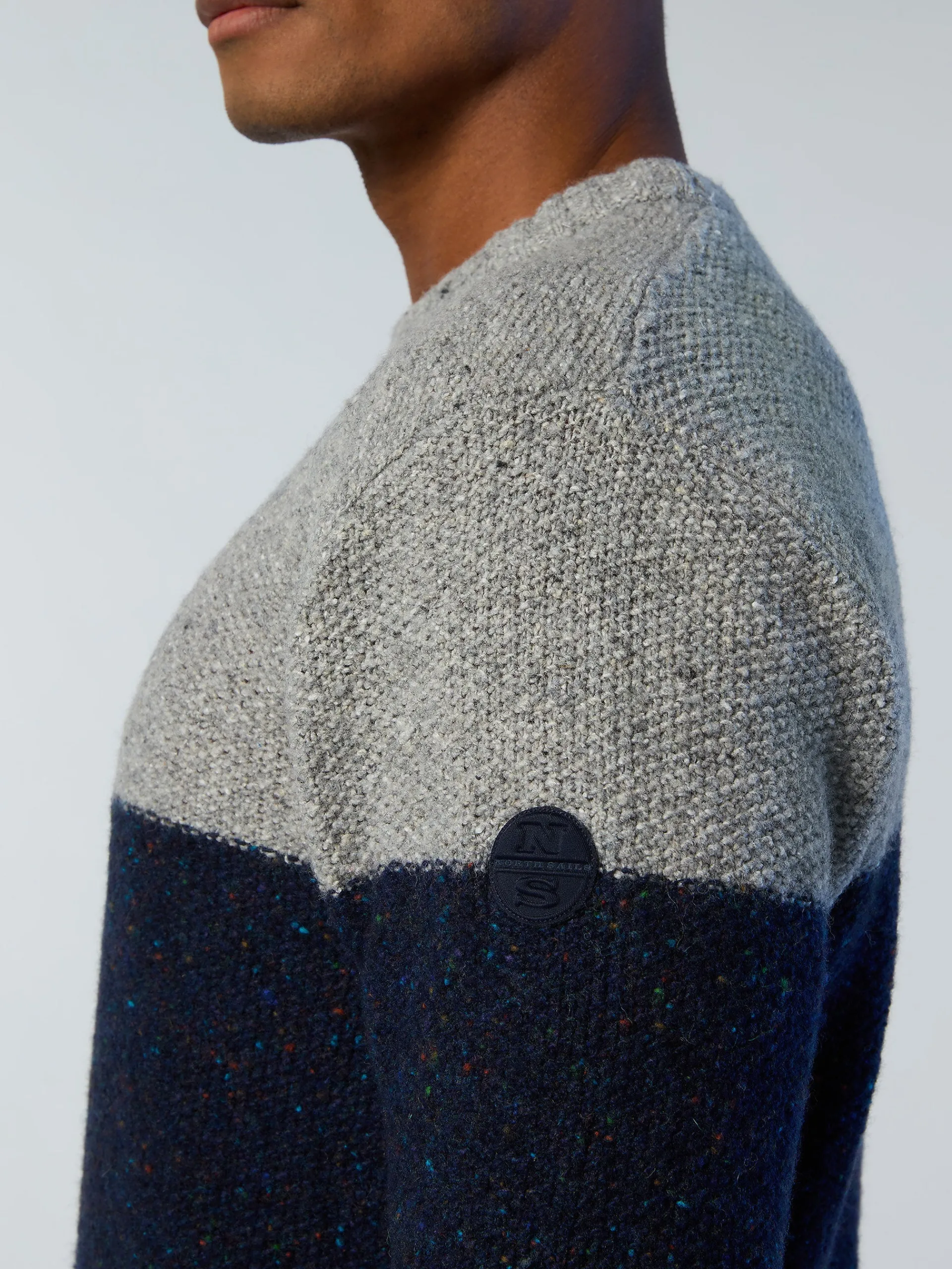 North Sails Maglione con motivo color block*Uomo Outlet|Maglioni E Cardigan