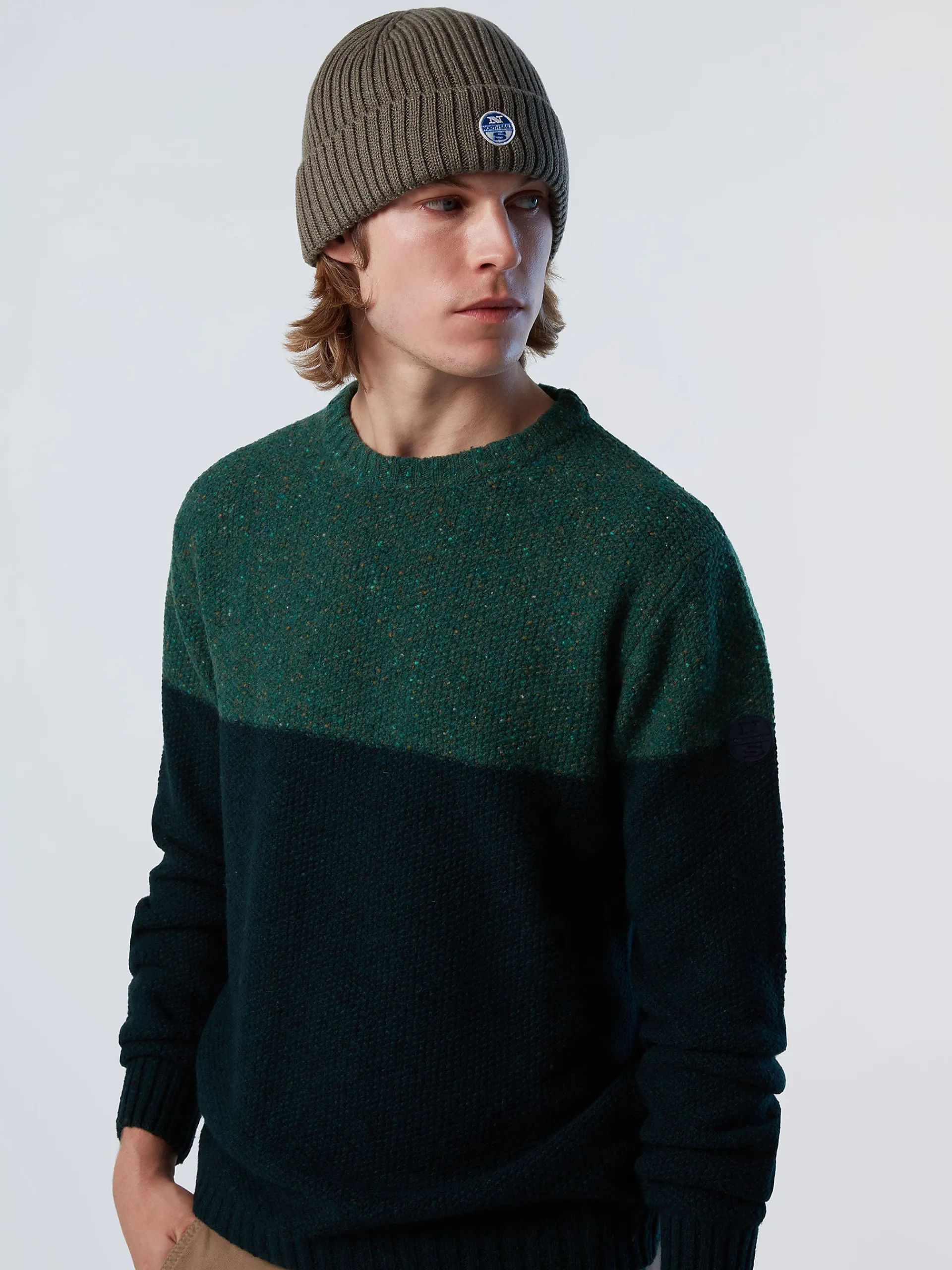 North Sails Maglione con motivo color block*Uomo Outlet|Maglioni E Cardigan