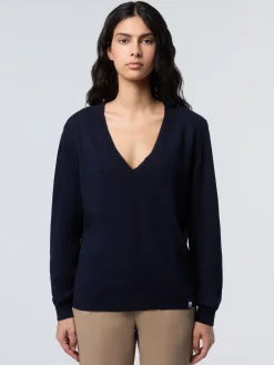 North Sails Maglione con scollo a V*Donna Maglioni E Cardigan