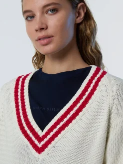 North Sails Maglione con scollo a V*Donna Outlet|Maglioni E Cardigan