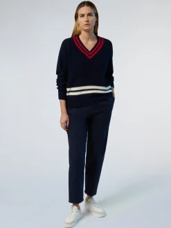 North Sails Maglione con scollo a V*Donna Outlet|Maglioni E Cardigan