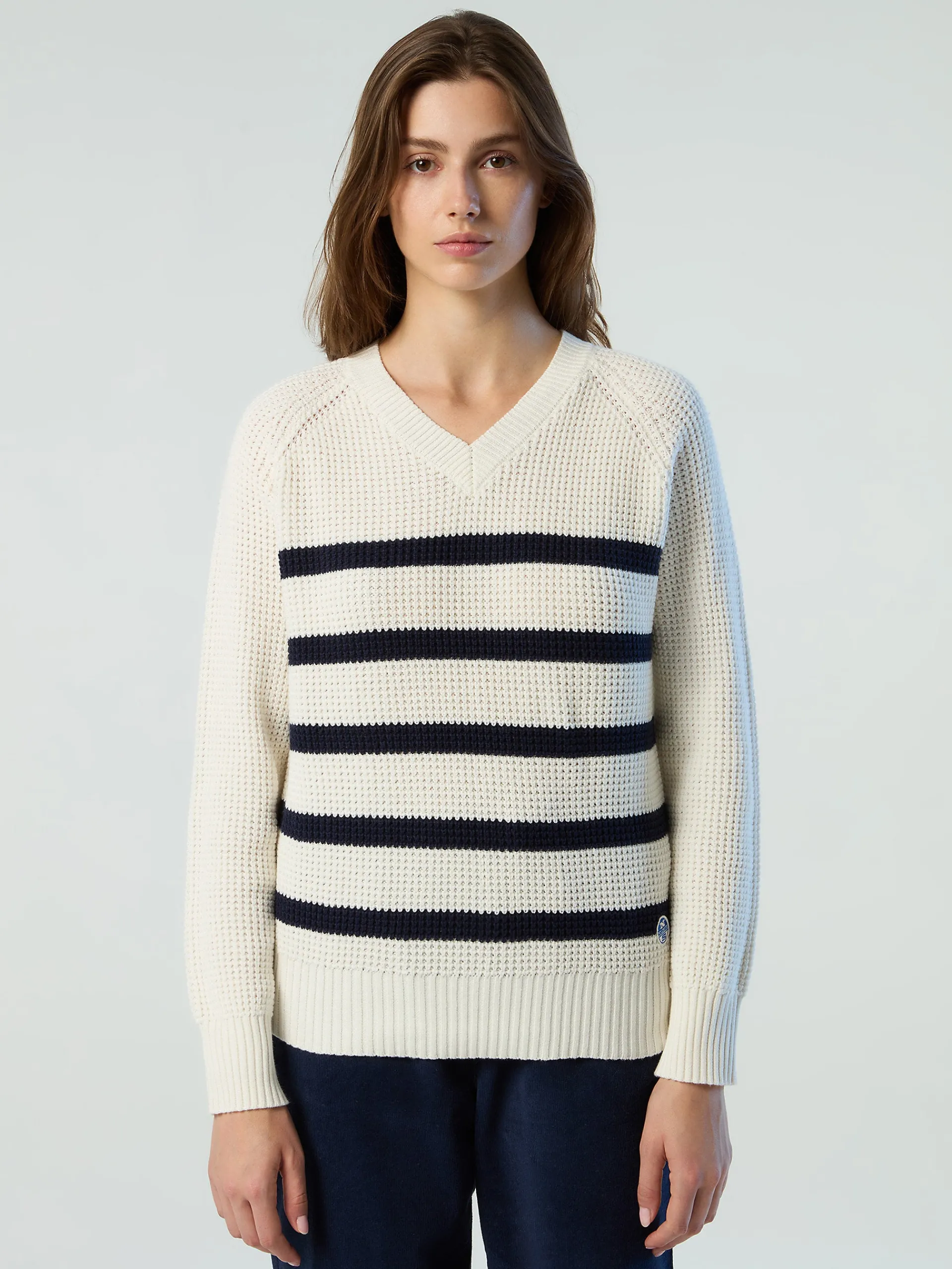 North Sails Maglione con scollo a V*Donna Outlet|Maglioni E Cardigan