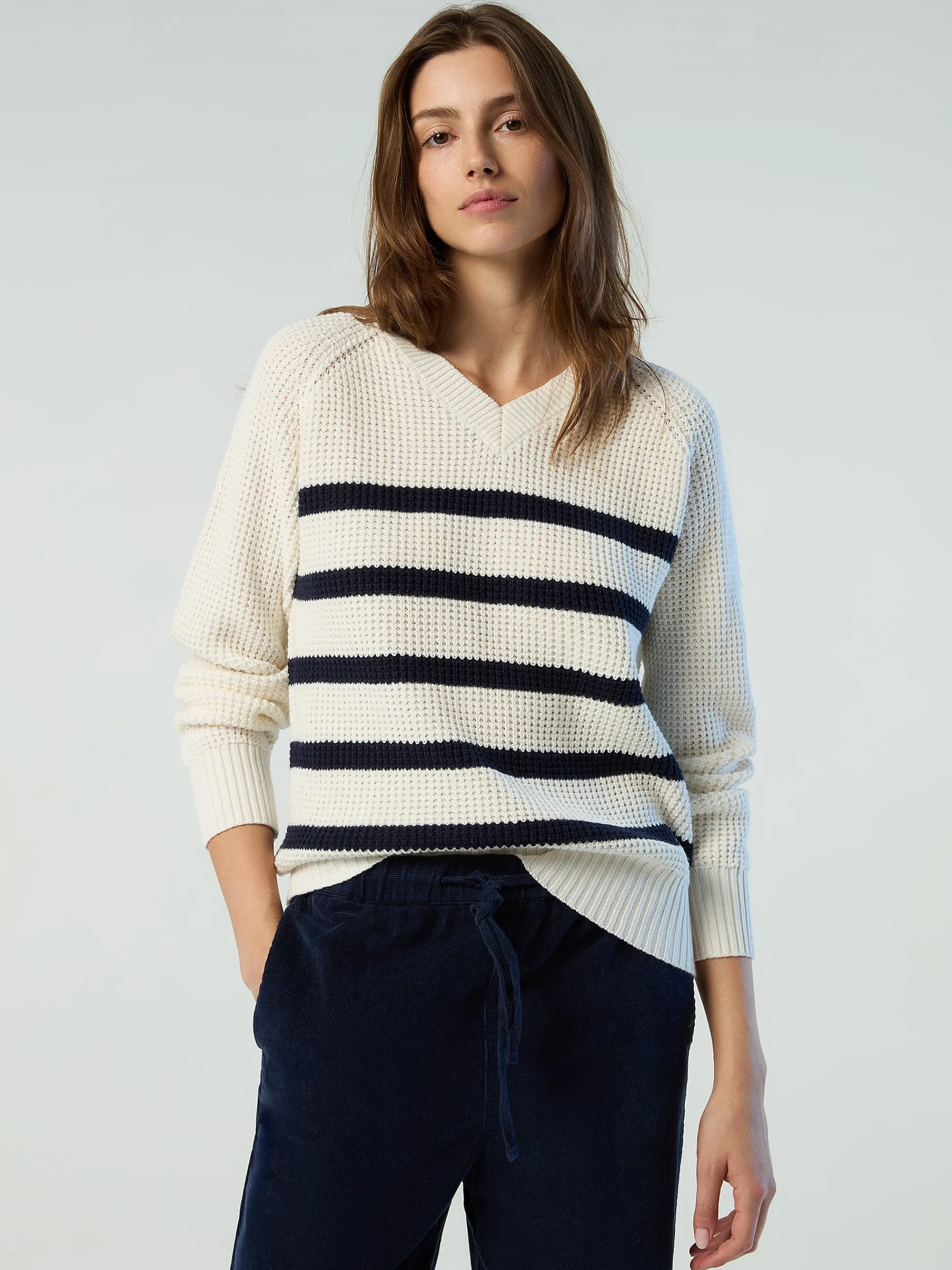North Sails Maglione con scollo a V*Donna Outlet|Maglioni E Cardigan